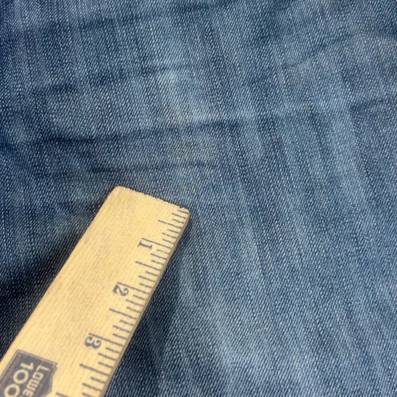 Rock & Republic Mens Relaxed Straight Distressed Blue Jeans 34x30 Medium Wash - Picture 4 of 10